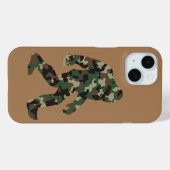 Coques Case-Mate iPhone Bigfoot Sasquatch Camouflage (Verso (horizontal))