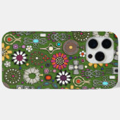 Coques Case-Mate iPhone bijou boho trésor vert (Verso (horizontal))