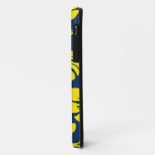 COQUES Case-Mate iPhone BIKINI ROSE (BLEU FONCÉ/JAUNE) (Dos/Gauche)