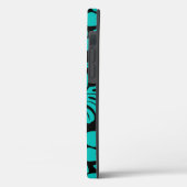 COQUES Case-Mate iPhone BIKINI ROSE (NOIR/TURQUOISE) (Verso / Gauche)