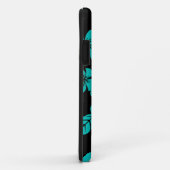 COQUES Case-Mate iPhone BIKINI ROSE (NOIR/TURQUOISE) (Dos/Droite)