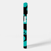 COQUES Case-Mate iPhone BIKINI ROSE (NOIR/TURQUOISE) (Verso / Droite)