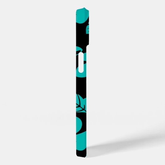 COQUES Case-Mate iPhone BIKINI ROSE (NOIR/TURQUOISE) (Verso / Droite)