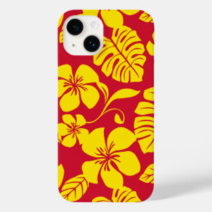 COQUE POUR iPhone 14 BIKINI ROSE (ROUGE/OR)