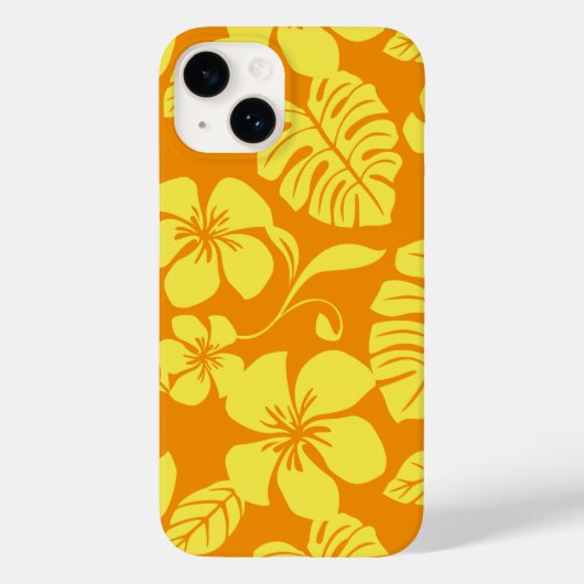 COQUES Case-Mate iPhone BIKINI ROSE (TANGERINE/JAUNE) (Verso)