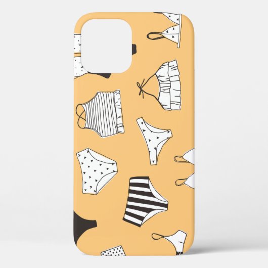 Coques Case-Mate iPhone Bikini tropical : Motif d'été à main (Verso)