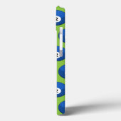 Coques Case-Mate iPhone Billard bleu numéro deux Motif (Verso / Gauche)