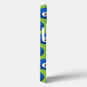 Coques Case-Mate iPhone Billard bleu numéro deux Motif (Verso / Droite)
