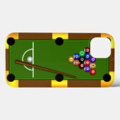 Coques Case-Mate iPhone Billard de table de billard 8 Huit Ball Tough Xtre (Verso (horizontal))