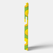 Coques Case-Mate iPhone Billard jaune numéro un Motif (Verso / Droite)