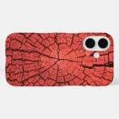 Coques Case-Mate iPhone Bille de bois séchée Coupe transversale Bois rouge (Verso (horizontal))