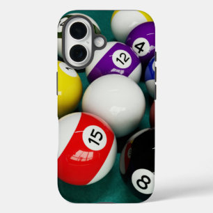Coques iPhone 16 Billiard Balls