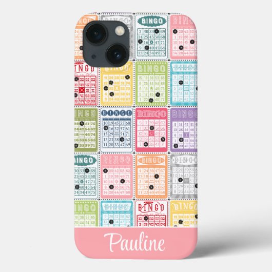 Coques Case-Mate iPhone Bingo rétro (Verso)