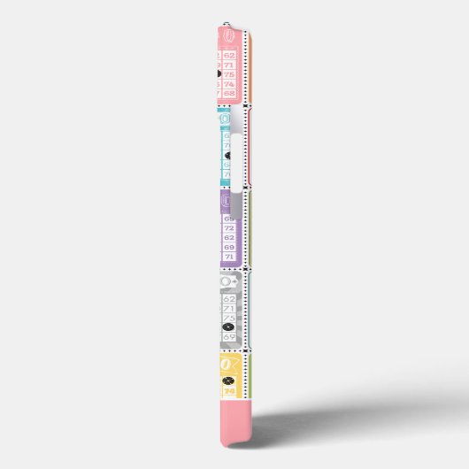 Coques Case-Mate iPhone Bingo rétro (Verso / Gauche)