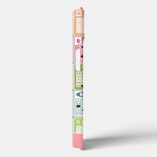 Coques Case-Mate iPhone Bingo rétro (Verso / Droite)