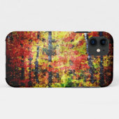 Coques Case-Mate iPhone Birch Abstrait Peinture En Automne (Dos (Horizontal))