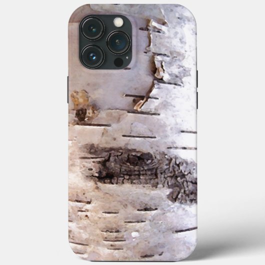 Coques Case-Mate iPhone Birch Bark Photographie Nature (Verso)
