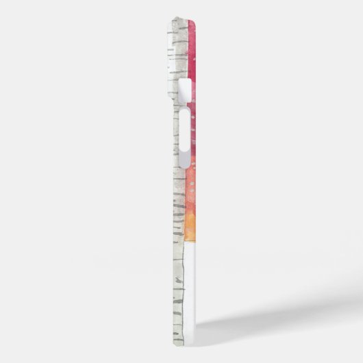 Coques Case-Mate iPhone Birch Dans La Neige (Verso / Gauche)