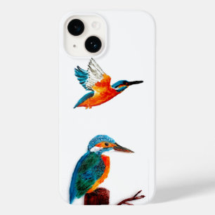 Coque Pour iPhone 14 BIrd Art Deux pêcheurs