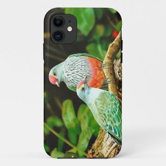 Coques Case-Mate iPhone BIRD green_iphone (Dos)