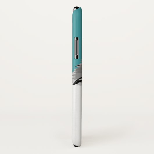 Coques Case-Mate iPhone bird of hope_crow2 (Dos/Droite)