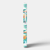 Coques Case-Mate iPhone Bird Of Paradise & Orchid Motif (Verso / Gauche)