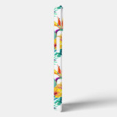 Coques Case-Mate iPhone Bird Of Paradise & Orchid Motif (Verso / Droite)