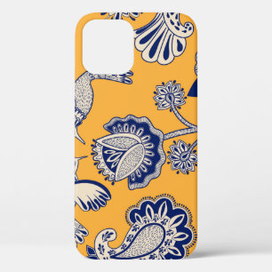 Case-Mate iPhone Case Birds Paisley Flowers Motif Vintage