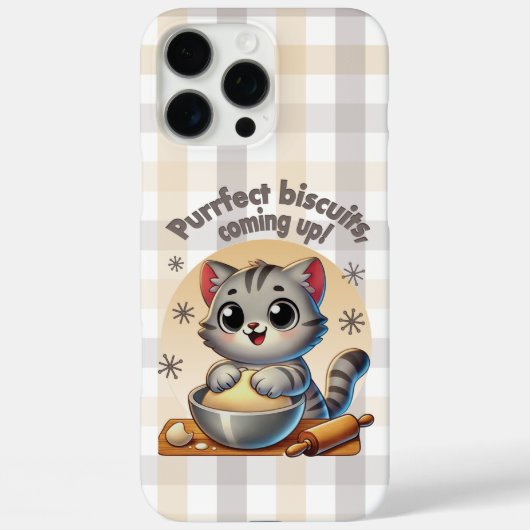 Coques Case-Mate iPhone "Biscuits parfaits, en route" Kneading Cat (Verso)
