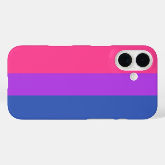Coques Case-Mate iPhone Bisexual Pride (Verso (horizontal))