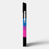 Coques Case-Mate iPhone Bisexual Pride Arc-en-ciel drapeau personnalisé No (Verso / Gauche)