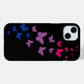 Coques Case-Mate iPhone Bisexual Pride Butterfly Trail (Verso (horizontal))