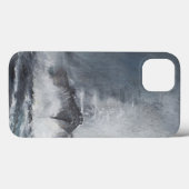 Coques Case-Mate iPhone Bismarck par des rideaux du verglas de pluie (Verso (horizontal))