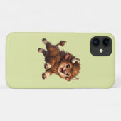 Coques Case-Mate iPhone Bison Adorable Jouant avec Joie (Dos (Horizontal))
