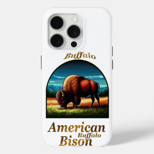 Coque iPhone 15 Pro Bison de Buffalo américain