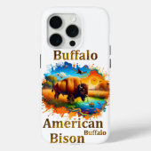 Coques Case-Mate iPhone Bison de Buffalo américain (Verso)