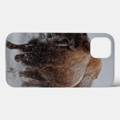Coques Case-Mate iPhone Bison de Yellowstone (Verso (horizontal))