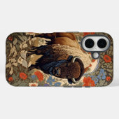 Coques Case-Mate iPhone Bison élégant William Morris inspiré (Verso (horizontal))