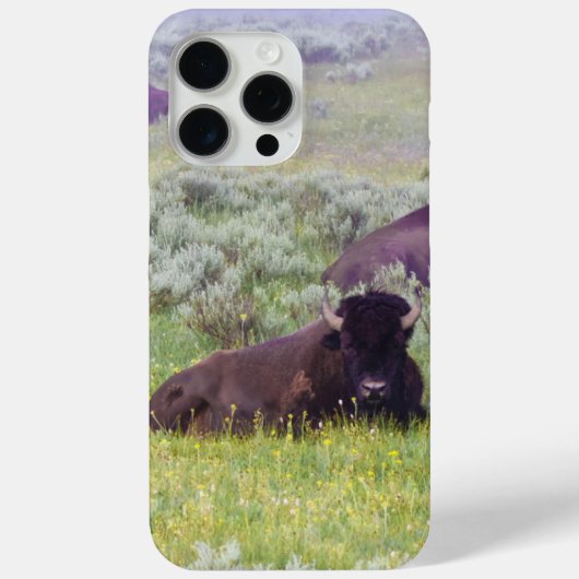 Coques Case-Mate iPhone Bison iPhone 15 Pro Max Case (Verso)