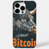 Coques Case-Mate iPhone Bitcoin Bull Blockchain design (Verso)