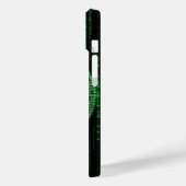 Coques Case-Mate iPhone Bitcoin codes verts (Verso / Gauche)