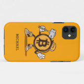 Coques Case-Mate iPhone Bitcoin Cryptomonnaie Drôle Drôle Carton Personnal (Dos (Horizontal))