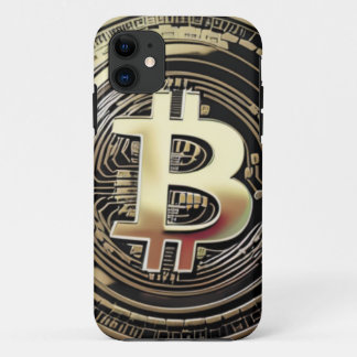 Case-Mate iPhone Case Bitcoin doré