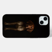 Coques Case-Mate iPhone Black 4 Luxe, chien Pointer allemand iPhone 15 Plu (Verso (horizontal))