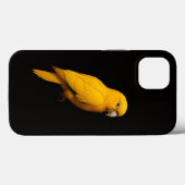 Coques Case-Mate iPhone Black 4 Luxe iPhone 13, Golden Parakeet (Verso (horizontal))