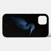 Coques Case-Mate iPhone Black 4 Luxe iPhone 13, Little Blue Heron (Verso (horizontal))