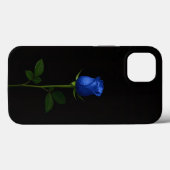 Coques Case-Mate iPhone Black 4 Luxe iPhone 13, Midnight Blue Rose (Verso (horizontal))