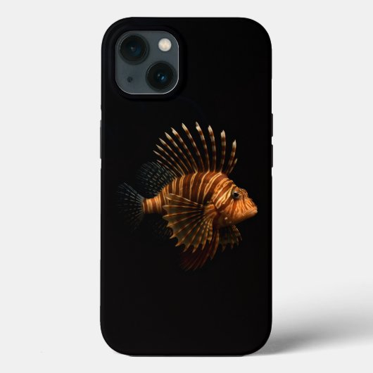 Coques Case-Mate iPhone Black 4 Luxe iPhone 13, Red Lionfish (Verso)