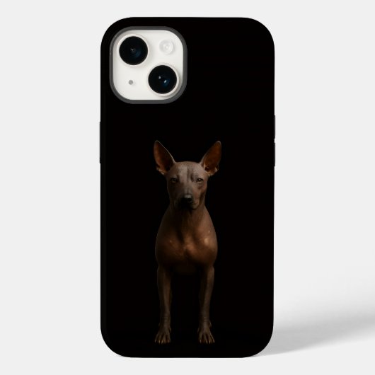 Coques Case-Mate iPhone Black 4 Luxe iPhone 14 Mate, Argentina Pila Dog (Verso)