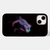 Coques Case-Mate iPhone Black 4 Luxe iPhone 14 Mate, Pink Iguana (Verso (horizontal))